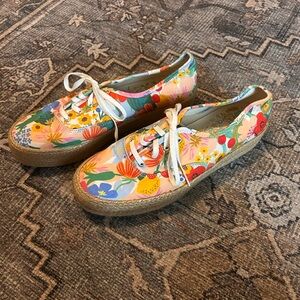 Keds Colorful Floral Canvas Sneakers